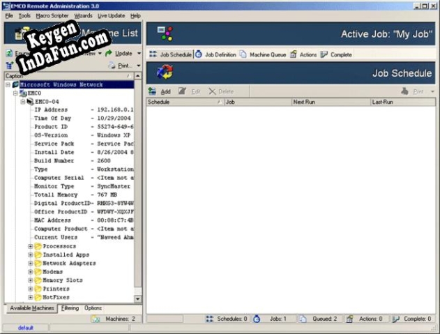 EMCO Remote Administration serial number generator