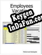 Employees Vacation Scheduler key generator