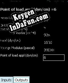Key generator for EngCalc(Structural)- PocketPC Calculator