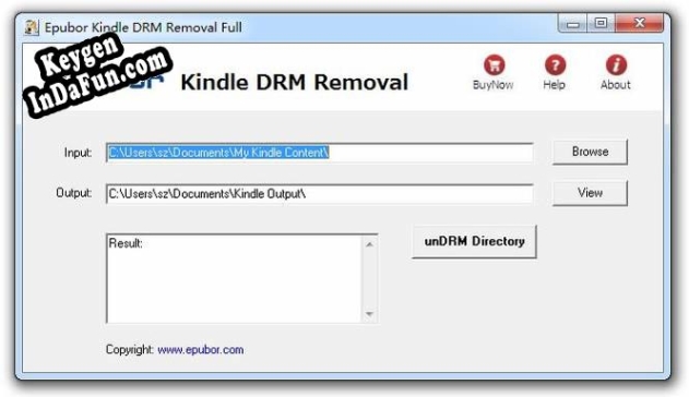 Free key for Epubor Kindle DRM Removal