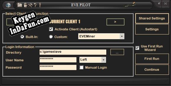 Key generator for EVE Online Mining Bot - EVE Pilot
