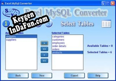 Excel MySQL Conversion software serial number generator