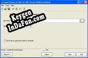 Export Query to SQL for SQL server Key generator