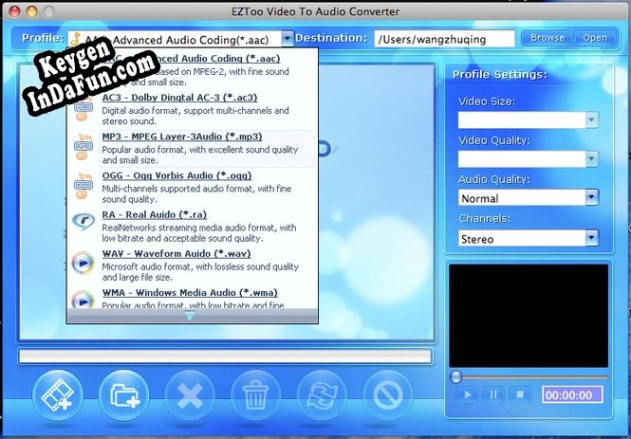 Eztoo Video To Audio Converter for MAC activation key