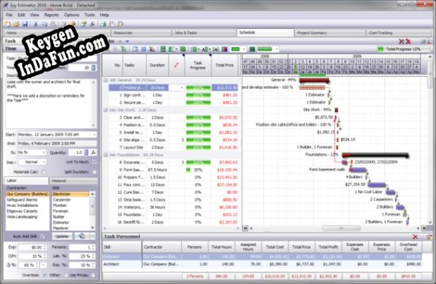 Key generator (keygen) Ezy Estimator