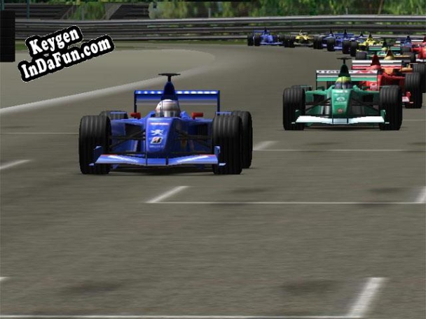Key for F1 Racing 3D Screensaver