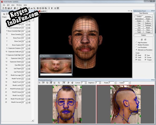 Facial Studio for Windows key generator