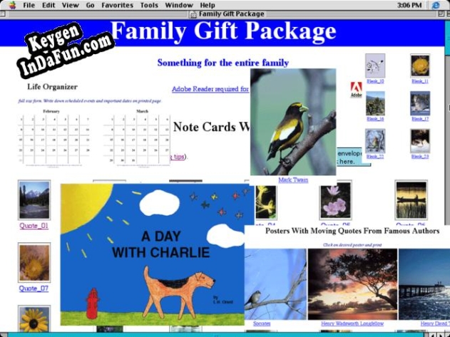 Key generator (keygen) Family Gift Package