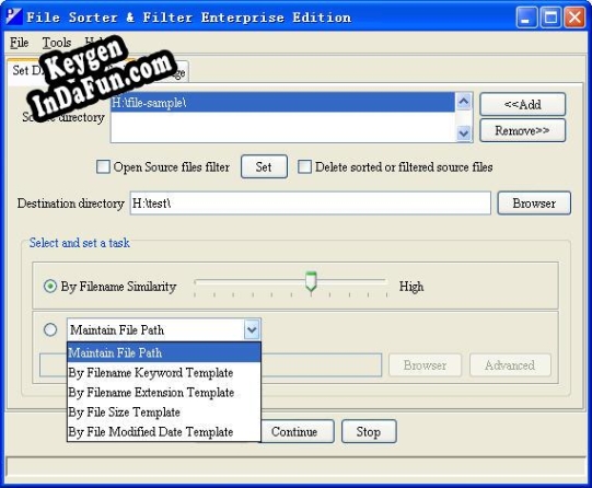 File Sorter & Filter Enterprise Edition Key generator