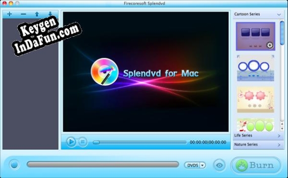 Key generator (keygen) Firecoresoft Splendvd for Mac