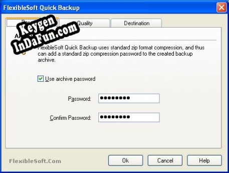 Free key for FlexibleSoft Quick Backup