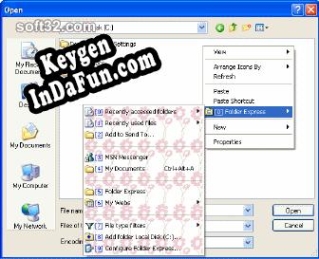 Folder Express key generator