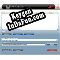 Fox PSP Video Converter key generator