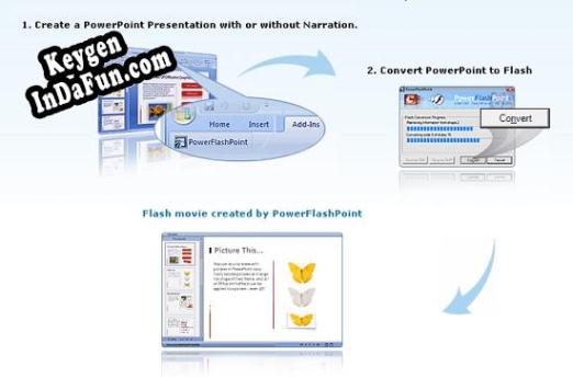 Key generator for FREE PowerPoint to Flash Converter