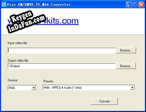 Free RM to M4A Converter activation key