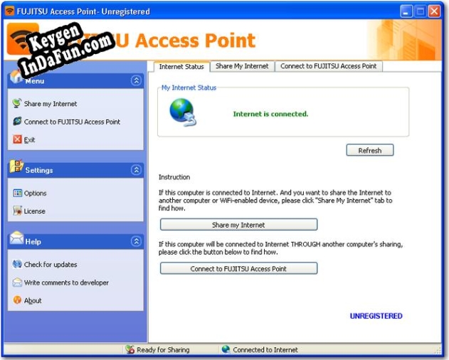 FUJITSU Access Point activation key
