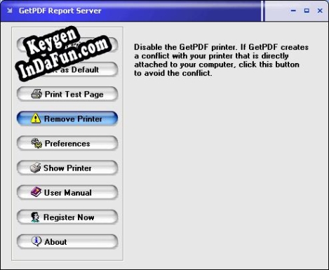 Free key for GetPDF Report Server