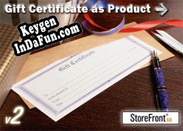Gift Certificate Add-On for StoreFront key generator