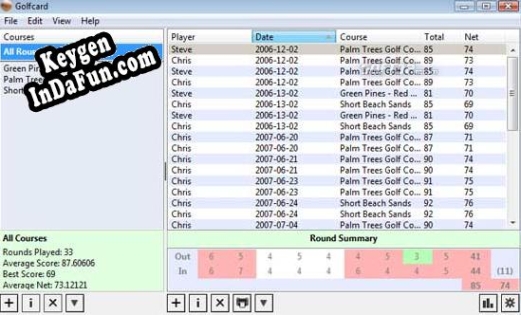 GolfCard serial number generator
