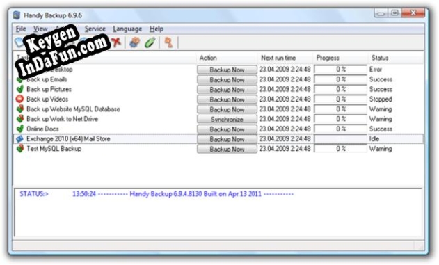 Handy Backup Standard key generator