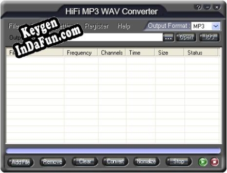 HiFi MP3 WAV Converter key generator
