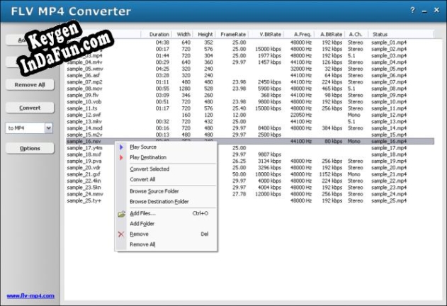 HooTech FLV MP4 Converter key free