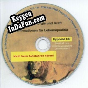 Key generator (keygen) Hypnose CD - Lebensenergie und Kraft