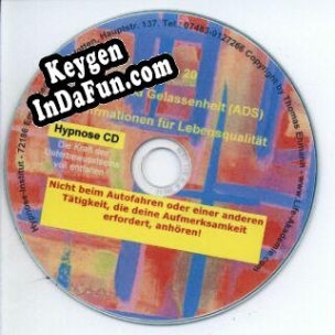Key generator for Hypnose CD - Ruhe und Gelassenheit - ADS