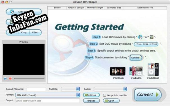 iBestSoft DVD Ripper for mac serial number generator