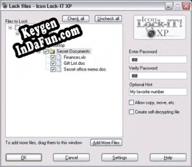 Icon Lock-iT XP serial number generator