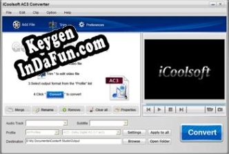 iCoolsoft AC3 Converter key free