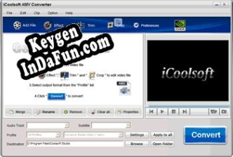 Key for iCoolsoft AMV Converter