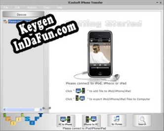 iCoolsoft iPhone Transfer key free