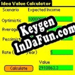 Activation key for Idea Value Calculator (Pocket PC OS)