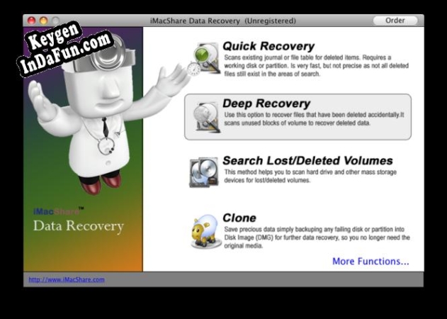 iMacShare Data Recovery for Mac Key generator