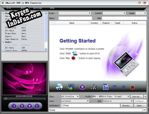 iMacsoft DVD to MP4 Converter key free