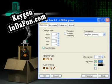 Key generator (keygen) Image Box
