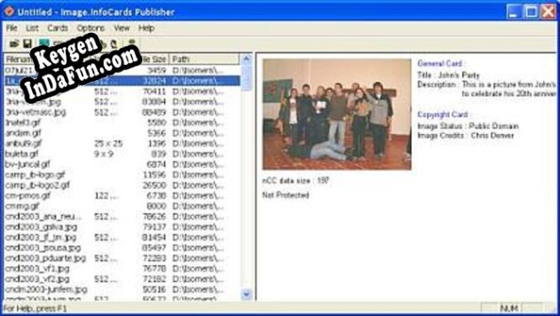 Image.InfoCards Publisher Professional Key generator