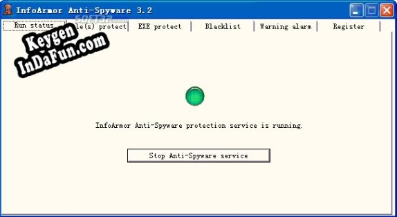 Key generator (keygen) InfoArmor Anti-Spyware