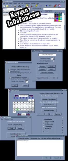 InfoMagic Extra serial number generator