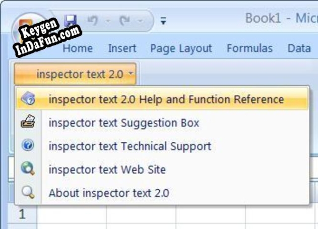 inspector text key free