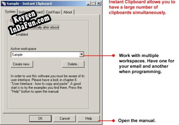 Instant Clipboard key free