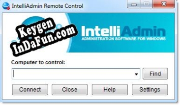 IntelliAdmin Remote Control serial number generator