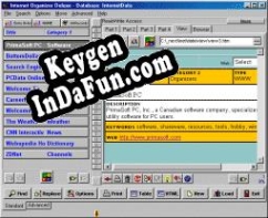 Internet Organizer Deluxe key free