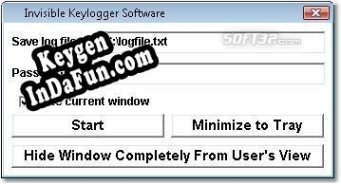 Key for Invisible Keylogger Software
