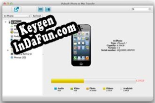 Activation key for iPubsoft iPhone to Mac Transfer
