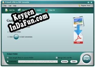 Free key for iPubsoft JPEG to PDF Converter