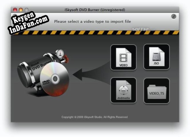 Free key for iSkysoft DVD Burner for Mac