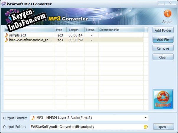 iStarSoft MP3 Converter key free