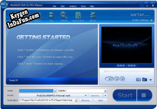 iToolSoft DVD to PS3 Ripper serial number generator